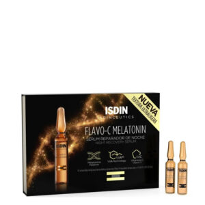 Isdin Flavo C Melatonin Sérum Reparador de Noite Ampolas 10x2ml